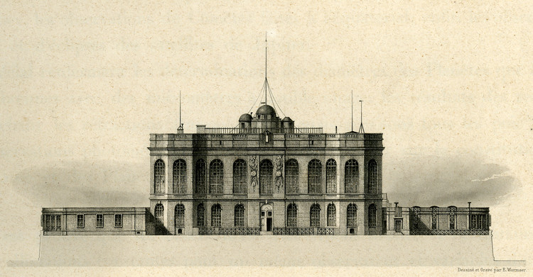 L'Observatoire de Paris vers 1837 – droits : Observatoire de Paris