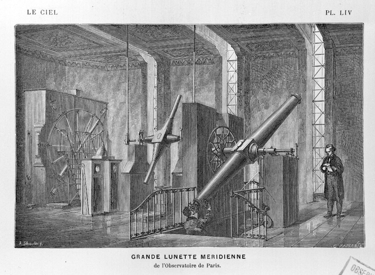 Grand instrument Méridien - droits : Observatoire de Paris