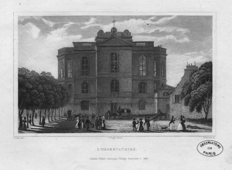 L'Observatoire en 1829 - droits : Observatoire de Paris
