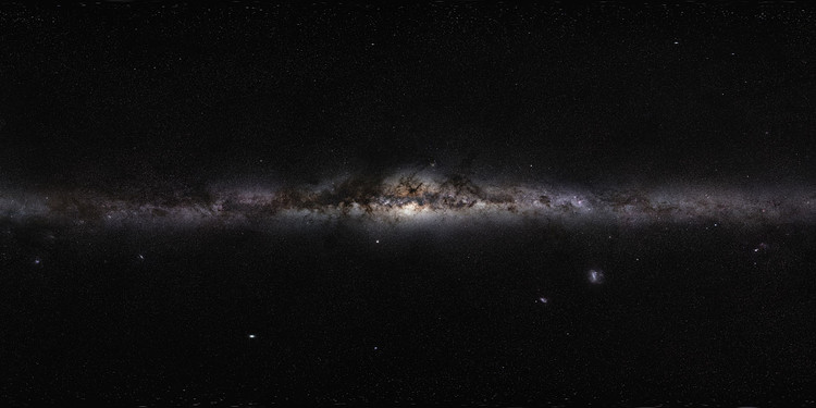 Le panorama de la Voie Lactée – droits : Serge Brunier/Frédéric Tapissier